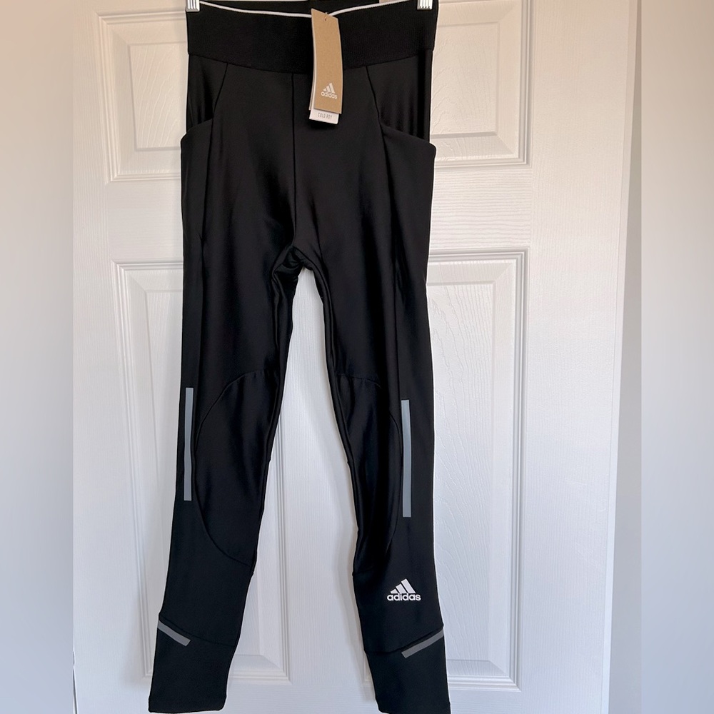 NWT - ADIDAS COLD DRY Running Pants Tights
